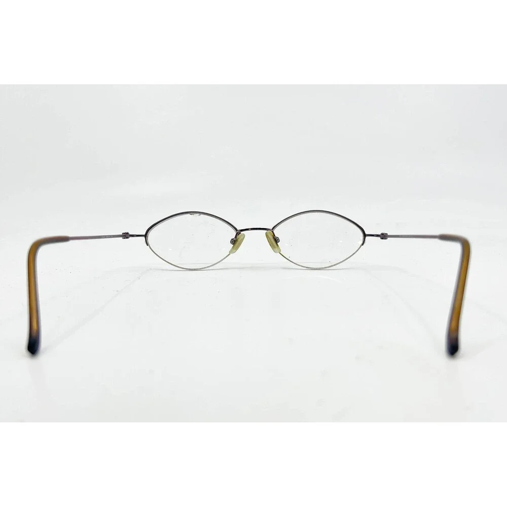 Calvin Klein Eyeglasses Women Purple 4C9 582 Half Rim Oval 49-17-135